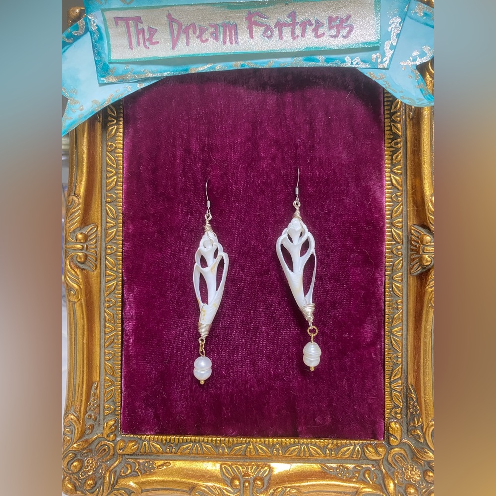 Seashell earrings - Picture 2 of 4